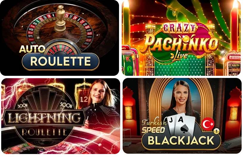 7 Slots canlı casino oyunları