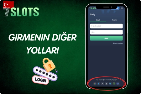 7Slots Girmenin Diğer Yolları